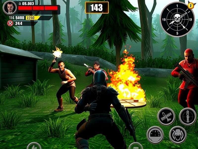 Predator Assault Fierce Combat gameplay screenshot